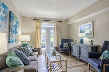 Spacious living area